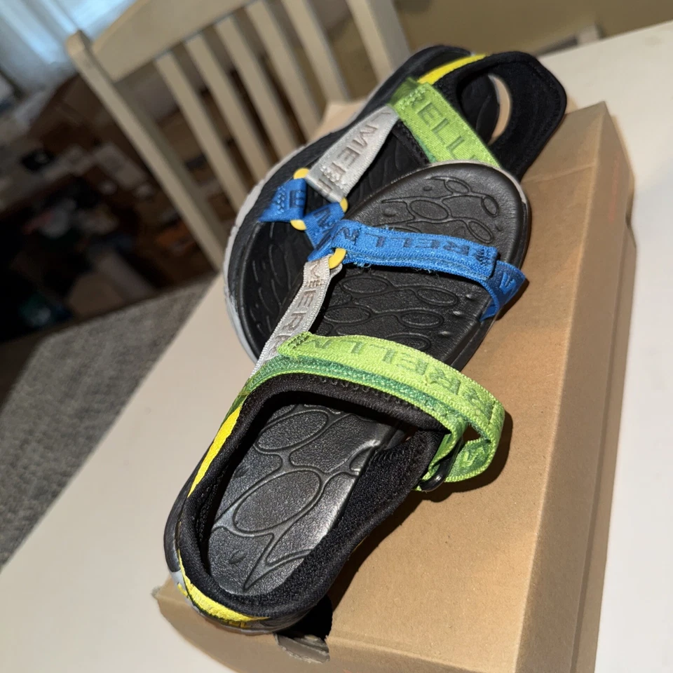 MERRELL. KAHUNA WEB/NEGRO/MULTI NIÑOS Talla 01M Foto 4 de 4