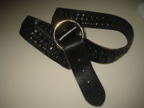Lauren Ralph Lauren Womens Belt Silver Metallic Leather  display picture 1