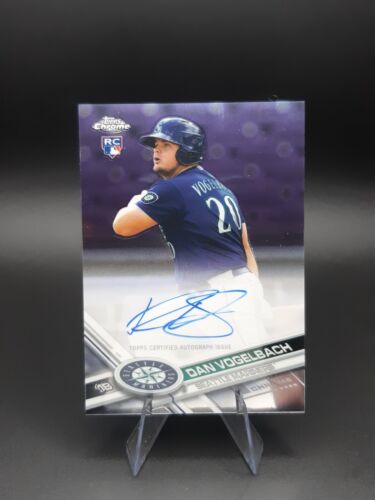 2017 Topps Chrome Rookie Autograph #RA-DV Dan Vogelbach
