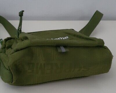 SS19 Supreme olive shoulder bag cordura fabric green | eBay SS19 Supreme olive shoulder bag cordura fabric green | eBay