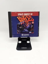 Space Quest IV Roger Wilco CD-ROM Jewel Case PC Game Sierra Manual Included (EX)