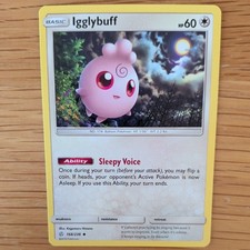 IGGLYBUFF 168/236 POKEMON CARD (COSMIC ECLIPSE SET) 