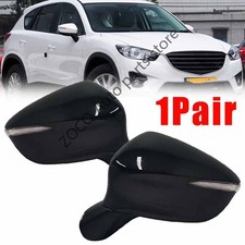1Pair Rearview Mirror Electric Folding Heating 8Pin For Mazda CX-5 CX5 2013-2016