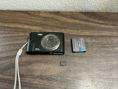 DC301 1080P 48MP Compact Digital Camera, 16x Digital Zoom, Battery, SD Card (11)