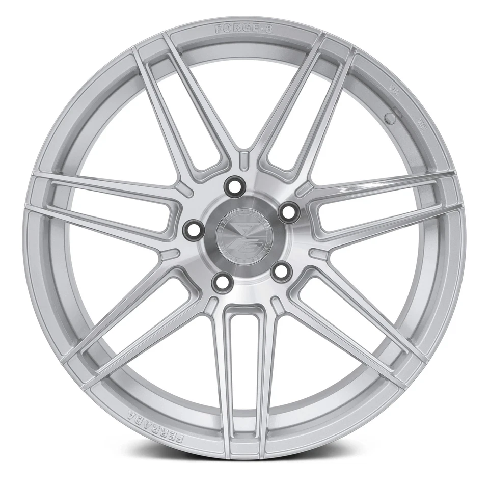 Ferrada FORGE-8 FR6 Wheels 20x10.5 (40, 5x120.65, 72.56) Silver Rims Set of 4 Foto 2 de 4