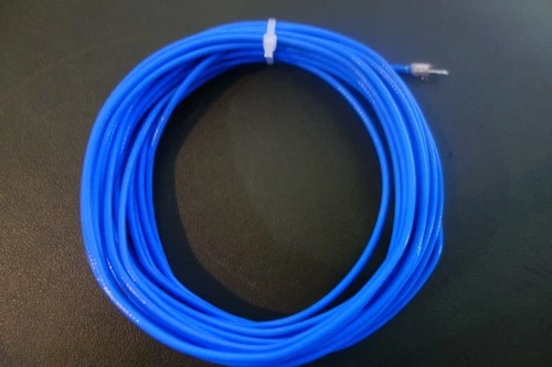 25 Ft 24 Awg Double Shielded Silver Plated & Alum Mylar  Audio Teflon/PTFE Wire
