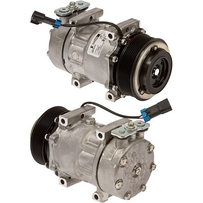 New Sanden OEM 4398 A/C Compressor with Clutch Fits Kenworth & Peterbilt