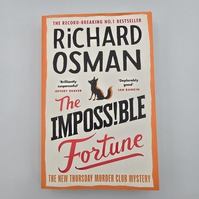 The Impossible Fortune by Richard Osman Uncorrected Proof ARC Book