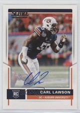 2017 Score Rookie Signatures Carl Lawson #379 Auto 0w8
