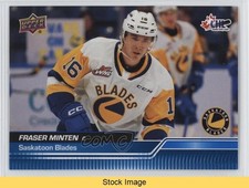 2023-24 Upper Deck CHL Blue Fraser Minten #247 READ 1g4p