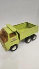 Vintage 1970s Tonka Hydraulic Dump Truck Lime Green Pressed Steel XR-101 USA