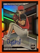 2023 Panini Elite Extra Edition - Dylan Questad #112 Auto (AU, RC)