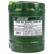 FANFARO Motoröl Motor ÖL TRD 50 SHPD 20W-50 API CH-4/ SL 10 Liter Motorenöl FANFARO Motoröl Motor ÖL TRD 50 SHPD 20W-50 API CH-4/ SL 10 Liter Motorenöl