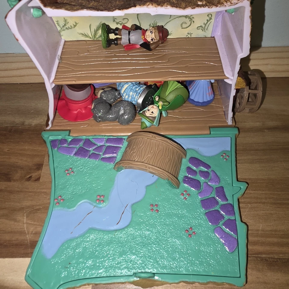 Disney Animators Collection Littles Aurora Cottage Bella Durmiente Mini Juego Foto 3 de 4