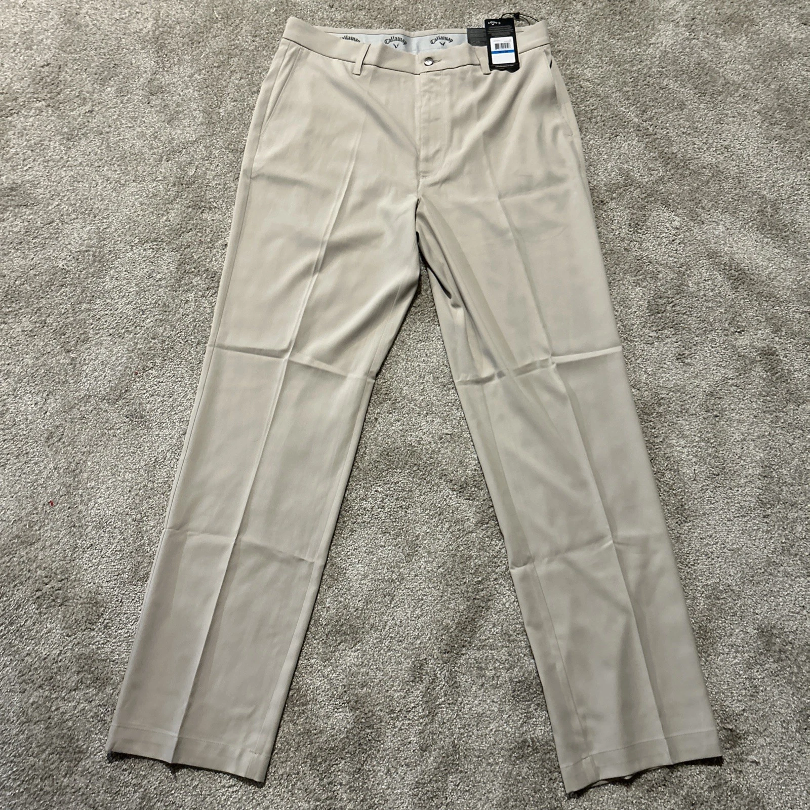 Callaway Mens Golf Opti-Dri Light Weight Pants MSRP $96 Tan Size 36 X 36 Active
Opens in a new windo
