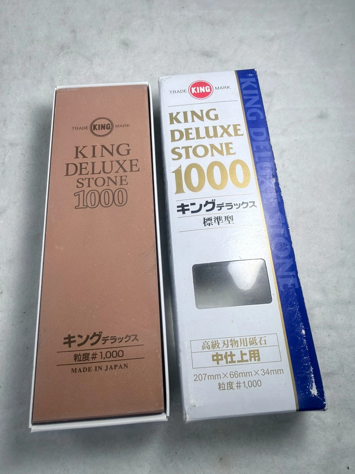 Japanese King Deluxe 1000 Grit Whetstone Knife Sharpening Stone