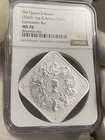 Royal Mint Queen Beast Completer Silver Bar 1oz 2025 NGC MS70