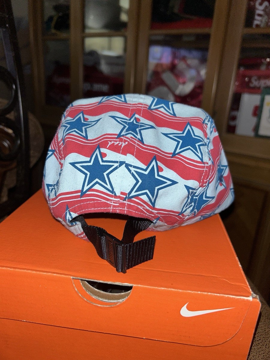 Supreme You're Dead Camp Cap Hat Dark red/Blue pre owned | eBay
