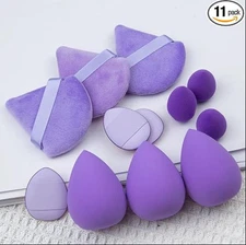 12pcs Small, medium and large combination set Makeup Puff Essential Powder Puff