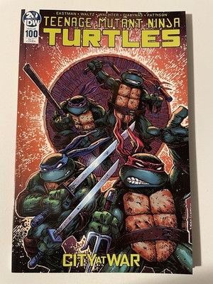 Teenage Mutant Ninja Turtles 100 1:50 RI C Laird Eastman Variant Cover TMNT IDW