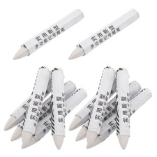 12 Pcs White Wax Tire Marker Crayons Waterproof Auto Tire Pen For Vehicle Use