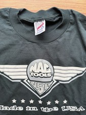 Vintage Mac Tools Black T-Shirt Made in the USA Size XL