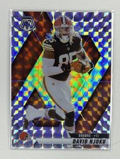 2025 Panini Mosaic #133 David Njoku Mosaic Silver Mosaic Browns