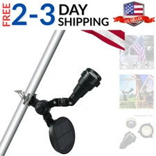 Solar Flag Pole Light, Flag Pole Light Solar Powered, Upgraded 2200 mAh 145Lm...