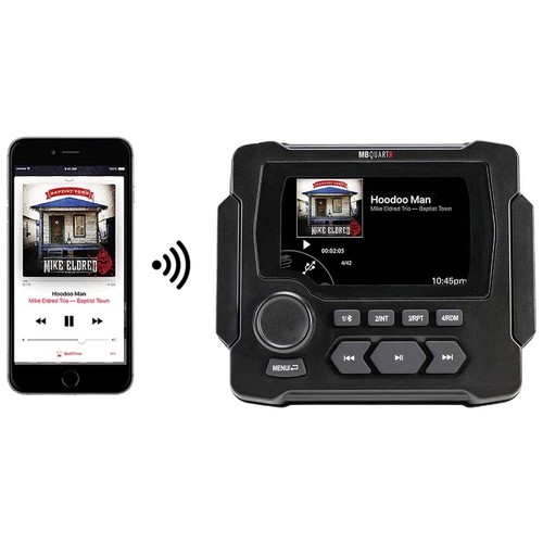 MB Quart GMR-LED Receptor Multimedia Marino 3.5" LCD 160W Alimentación con Bluetooth - Imagen 4 de 4