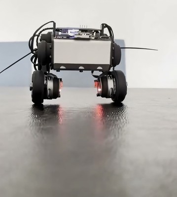 Wheel-Legged Robot 6-Wheel RC STEM Toy, Open-Source Firmware, App + Gamepad Ctrl