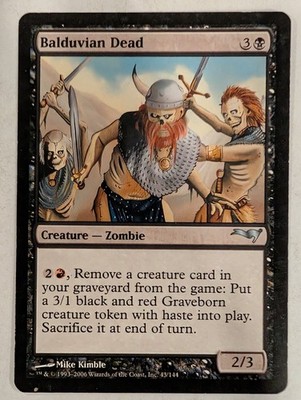 Balduvian Dead - Coldsnap Theme Deck Reprints Magic the Gathering MTG Nice!