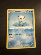 Pokémon Oshawott TCG Black White Card 28/114 Regular Common