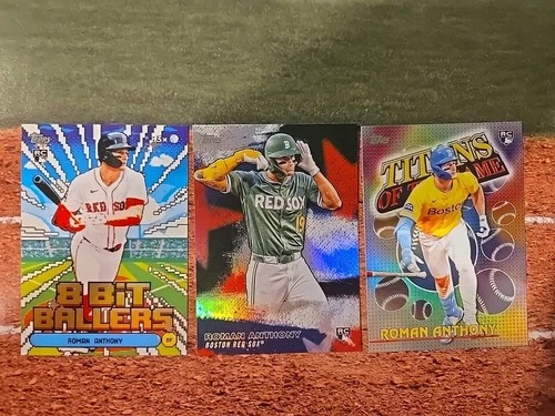 2026 Topps Series 1 Roman Anthony Boston Red Sox Rookie Card Insert Set