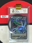 Grade10 Pokemon Chinese TCG Card Sword & Shield Rayquaza V CS4bC 097/132 RR