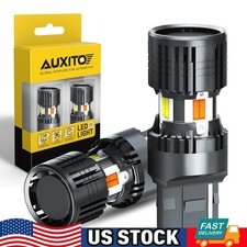 AUXITO Switchback 7443 LED Turn Signal Light Bulbs CK No Hyper Flash Amber+White