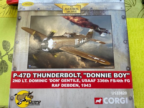 Corgi Flying Mule Collection US33820 P-47D Thunderbolt, 'Donnie Boy' - Edición Limitada,