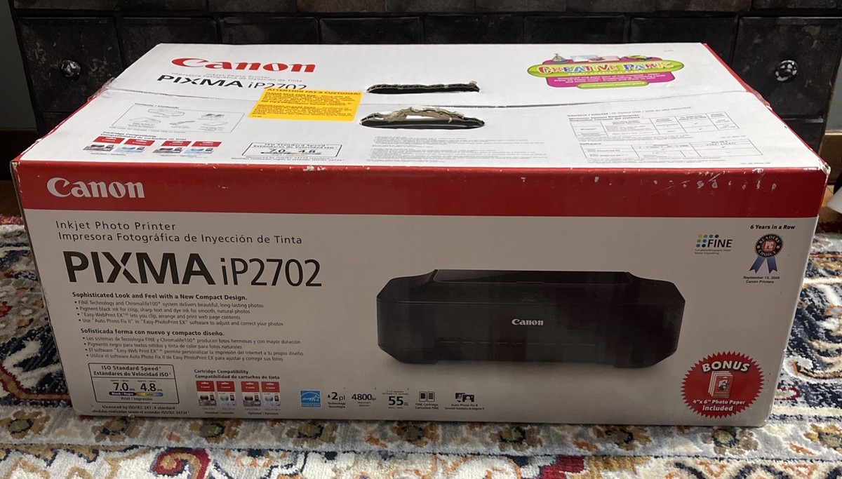 Canon PIXMA IP2702 Digital Photo Inkjet Printer for sale