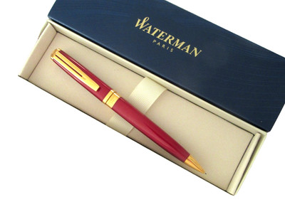Wunderschön Kugelschreiber Tür Bergbau Waterman Modell Türkis Slim Neu De Lager