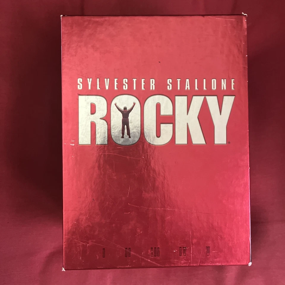Rocky 1-5 - 20th Anniversary Collection Box Set - Sylvester Stallone - VHS - Image 3 of 4