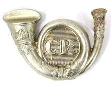 Cap badge : Carlow Rifles ( matériel original )