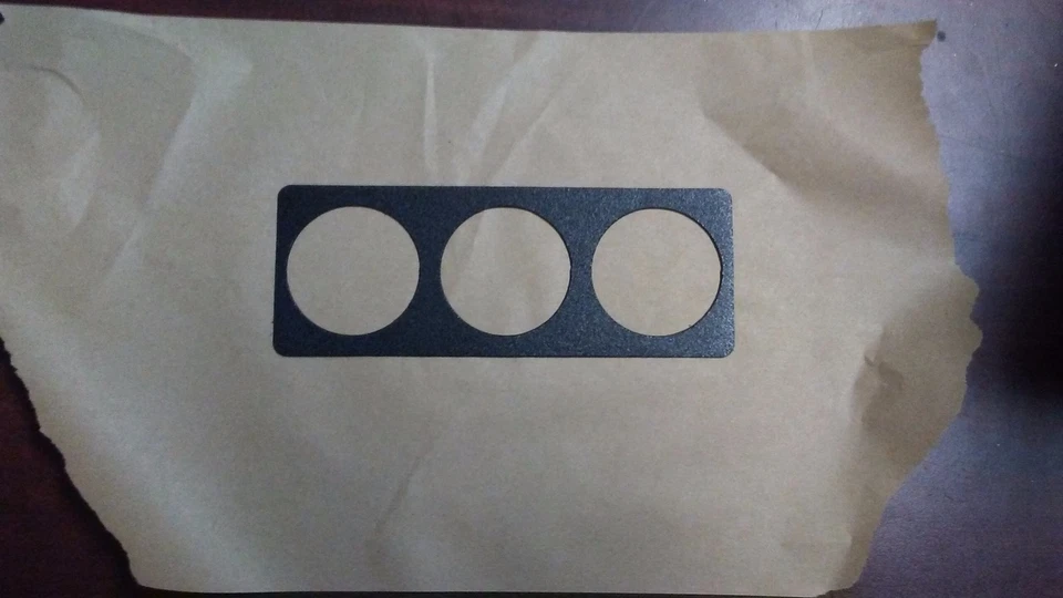 Datsun 510 1970 soporte de calibre medio: 3-52 mm negro  Foto 4 de 4