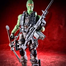 1:12 M249 SAW LMG w tripod Weapon For G.I. Joe Classified Action Figures GA63