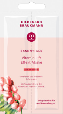 Hildegard Braukmann Essentials Vitamin Lift Effekt Maske  2 x 7 ml Doppelsachet