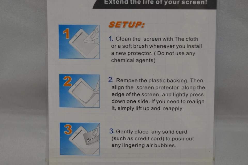 Screen Protector for HP iPAQ h5550 Handheld PDA Pocket PC - Image 4 of 4