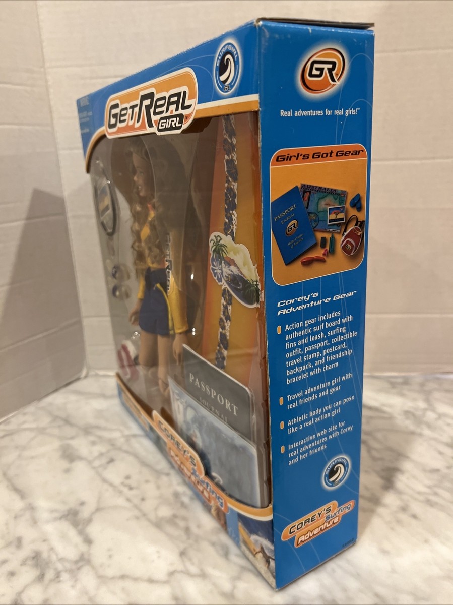 Get real girl フィギュア Corey’s surfing Vintage GET REAL GIRL - Corey's Surfing Adventure - Original