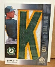 Mark Ellis 2008 SP Authentic By The Letter Autograph Signature 