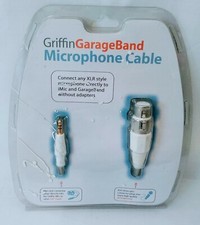Griffin GarageBand Microphone Cable XLR TA493LL/A New Replacement NOS A3