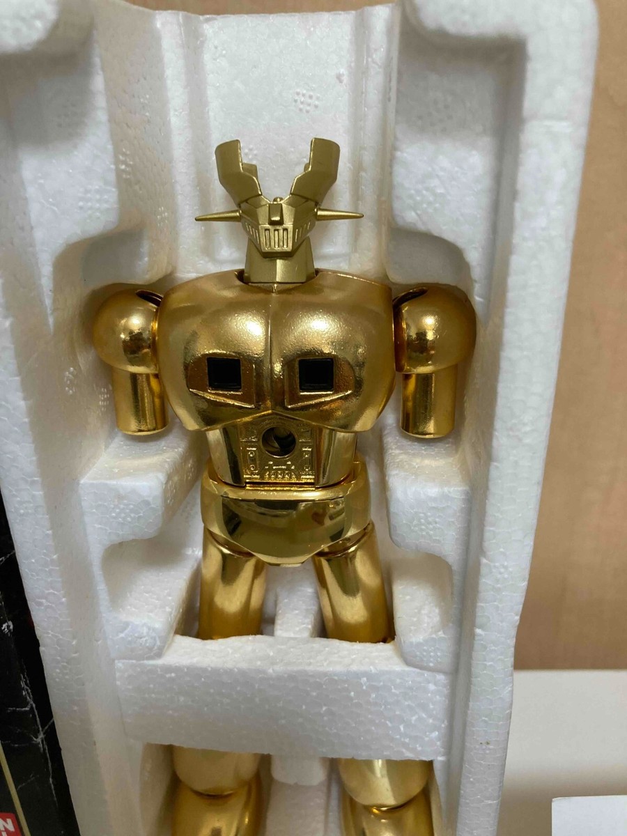 Bandai Soul of Chogokin GX 01rg Gold Mazinger Z for sale online | eBay