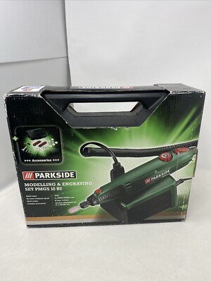 Parkside Modellbau & Gravur Set PMGS 12 -B2 & Zubehör Neu Getestet