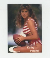 Kathy Ireland Rock Street 1994 Trading Cards - Bud Girl Super Model